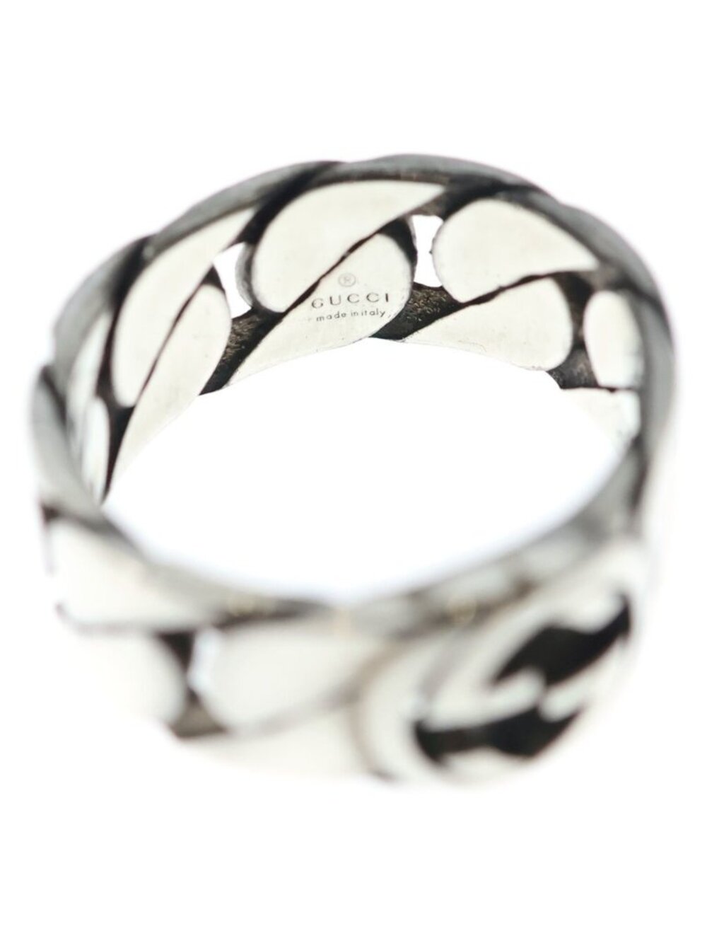 Gucci Interlocking Ring Silver - Picture 6 of 7